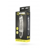 Прозрачная насадка с петлёй для фиксации - 14 см. - ToyFa - в Ангарске купить с доставкой