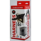Насадка-фаллоимитатор на кожаных трусиках Harness Ultra Realistic 6,5  - 18,5 см. - LOVETOY (А-Полимер) - купить с доставкой в Ангарске