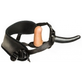 Женский страпон с вагинальной пробкой Woman Strap - 12 см. - LOVETOY (А-Полимер) - купить с доставкой в Ангарске