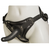 Женский страпон с вагинальной пробкой Woman Strap - 12 см. - LOVETOY (А-Полимер) - купить с доставкой в Ангарске