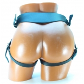 Кожаные трусики OS-размера для особо крупных насадок - БДСМ Арсенал - купить с доставкой в Ангарске