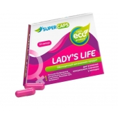 Возбуждающие капсулы Ladys Life - 14 капсул (0,35 гр.) - SuperCaps - купить с доставкой в Ангарске