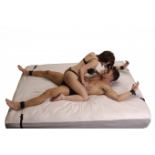 Бондаж для фиксации на кровати Frisky Bedroom Restraint Kit - XR Brands - купить с доставкой в Ангарске