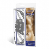 Утяжка на пенис и мошонку Cock Ring With 1.5  Ball Stretcher And Optional Weight Ring - BlueLine - купить с доставкой в Ангарске