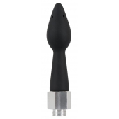 Чёрная анальная насадка для душа Anal Douche Rear Splash - Orion - купить с доставкой в Ангарске