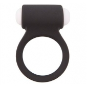 Чёрное эрекционное виброкольцо LIT-UP SILICONE STIMU RING 3 BLACK - Dream Toys - в Ангарске купить с доставкой