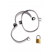 Металлический наручники с замком - ToyFa - купить с доставкой в Ангарске