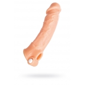 Удлиняющая насадка на пенис с вибрацией - 18,5 см. - ToyFa - в Ангарске купить с доставкой