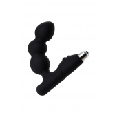 Чёрный вибростимулятор простаты Erotist - Erotist Adult Toys - в Ангарске купить с доставкой