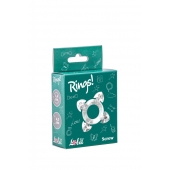 Прозрачное эрекционное кольцо Rings Screw - Lola Games - в Ангарске купить с доставкой