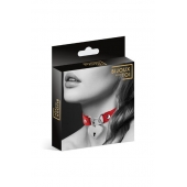 Красный чокер с замком в форме сердца - Bijoux Pour Toi - купить с доставкой в Ангарске