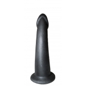 Чёрная насадка на пояс харнесс PLATINUM BENT 2 - LOVETOY (А-Полимер) - купить с доставкой в Ангарске