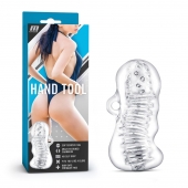 Прозрачный мастурбатор M for Men Hand Tool - Blush Novelties - в Ангарске купить с доставкой