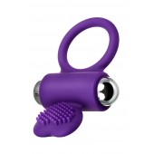Фиолетовое виброкольцо с ресничками JOS PERY - JOS - в Ангарске купить с доставкой