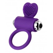 Фиолетовое виброкольцо с ресничками JOS PERY - JOS - в Ангарске купить с доставкой