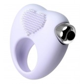 Белое виброкольцо для продления полового акта JOS MOYS - JOS - в Ангарске купить с доставкой