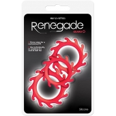Набор из 3 красных эрекционных колец Renegade Gears - NS Novelties - в Ангарске купить с доставкой