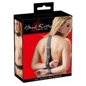 Фиксация на шею и запястья Bad Kitty Neck and Hand Restraints - Orion - купить с доставкой в Ангарске