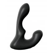Черный анальный вибростимулятор P-Spot Milker - 14 см. - Pipedream - в Ангарске купить с доставкой