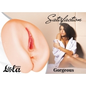 Мастурбатор с 2 тоннелями Satisfaction Gorgeous - Lola Games - в Ангарске купить с доставкой