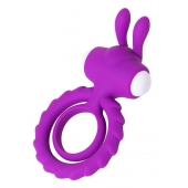 Фиолетовое эрекционное кольцо на пенис JOS  GOOD BUNNY - JOS - в Ангарске купить с доставкой