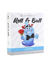 стимулирующий презерватив-насадка Roll   Ball Classic - Sitabella - купить с доставкой в Ангарске