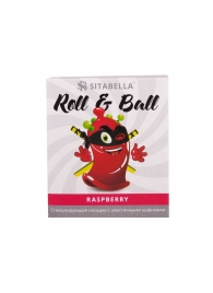 Стимулирующий презерватив-насадка Roll   Ball Raspberry - Sitabella - купить с доставкой в Ангарске