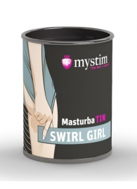 Компактный мастурбатор MasturbaTIN Swirl Girl - MyStim - в Ангарске купить с доставкой