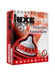 Презерватив LUXE  Exclusive   Красный Камикадзе  - 1 шт. - Luxe - купить с доставкой в Ангарске