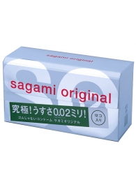 Ультратонкие презервативы Sagami Original - 12 шт. - Sagami - купить с доставкой в Ангарске