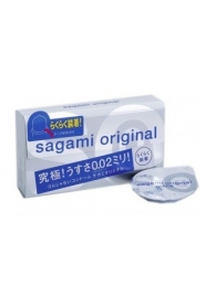 Ультратонкие презервативы Sagami Original QUICK - 6 шт. - Sagami - купить с доставкой в Ангарске