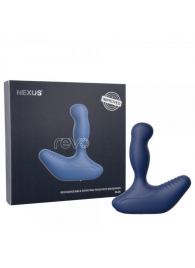 Синий вибромассажер простаты NEXUS REVO 2.0 с вращающейся головкой - Nexus Range - в Ангарске купить с доставкой
