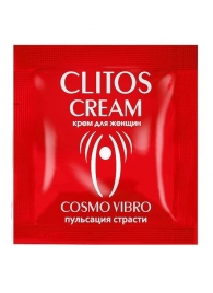 Пробник возбуждающего крема для женщин Clitos Cream - 1,5 гр. - Биоритм - купить с доставкой в Ангарске