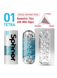 Мастурбатор SPINNER Tetra - Tenga - в Ангарске купить с доставкой