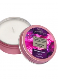 Массажная свеча  Райская вишня - БиоМед - купить с доставкой в Ангарске