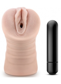 Телесный мастурбатор-вагина Rain - Blush Novelties - в Ангарске купить с доставкой