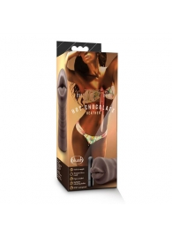 Коричневый мастурбатор-ротик Heather - Blush Novelties - в Ангарске купить с доставкой