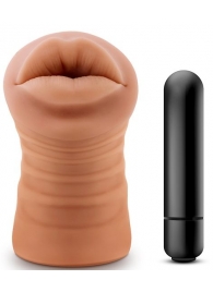 Кофейный мастурбатор-ротик Isabella - Blush Novelties - в Ангарске купить с доставкой