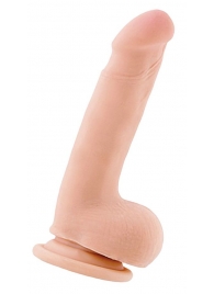 Реалистичный перезаряжаемый вибратор с пультом ДУ - 13 см. - ToyFa