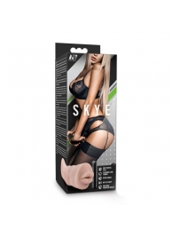 Телесный мастурбатор-ротик Skye - Blush Novelties - в Ангарске купить с доставкой