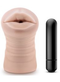 Телесный мастурбатор-ротик Skye - Blush Novelties - в Ангарске купить с доставкой