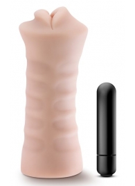 Телесный мастурбатор-ротик Angie - Blush Novelties - в Ангарске купить с доставкой