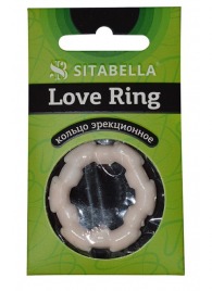Фигурное эрекционное кольцо из киберкожи - Sitabella - в Ангарске купить с доставкой