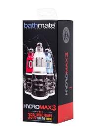 Красная гидропомпа HydroMAX3 - Bathmate - в Ангарске купить с доставкой