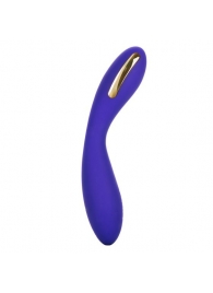 Фиолетовый вибратор с электростимуляцией Intimate E-Stimulator Wand - 21,5 см. - California Exotic Novelties - купить с доставкой в Ангарске