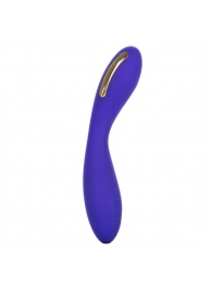 Фиолетовый вибратор с электростимуляцией Intimate E-Stimulator Wand - 21,5 см. - California Exotic Novelties - купить с доставкой в Ангарске