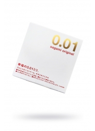 Супертонкий презерватив Sagami Original 0.01 - 1 шт. - Sagami - купить с доставкой в Ангарске