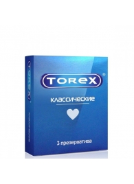 Гладкие презервативы Torex  Классические  - 3 шт. - Torex - купить с доставкой в Ангарске