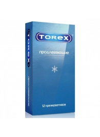 Презервативы Torex  Продлевающие  с пролонгирующим эффектом - 12 шт. - Torex - купить с доставкой в Ангарске