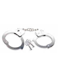 Металлические наручники Beginner s Metal Cuffs - Pipedream - купить с доставкой в Ангарске